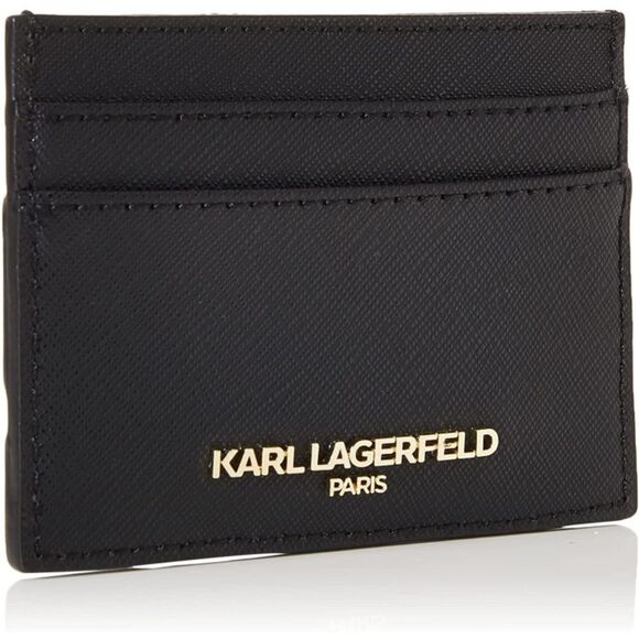 KARL LAGERFELD THE MAYBELLE WOMEN’S CREDIT CARD WALLET NWT AND BOX - Picture 2 of 7